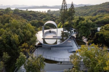 BIM Architecture and Landscape Design for Phase I Ring West Lihu Greenway Second Level Station in Nanshan District, Shenzhen-BIM WORLD