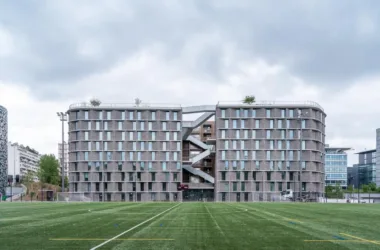 BIM Architecture: China Campus by Extraordinary Architecture and CAAU at Paris International University City, France-BIM WORLD