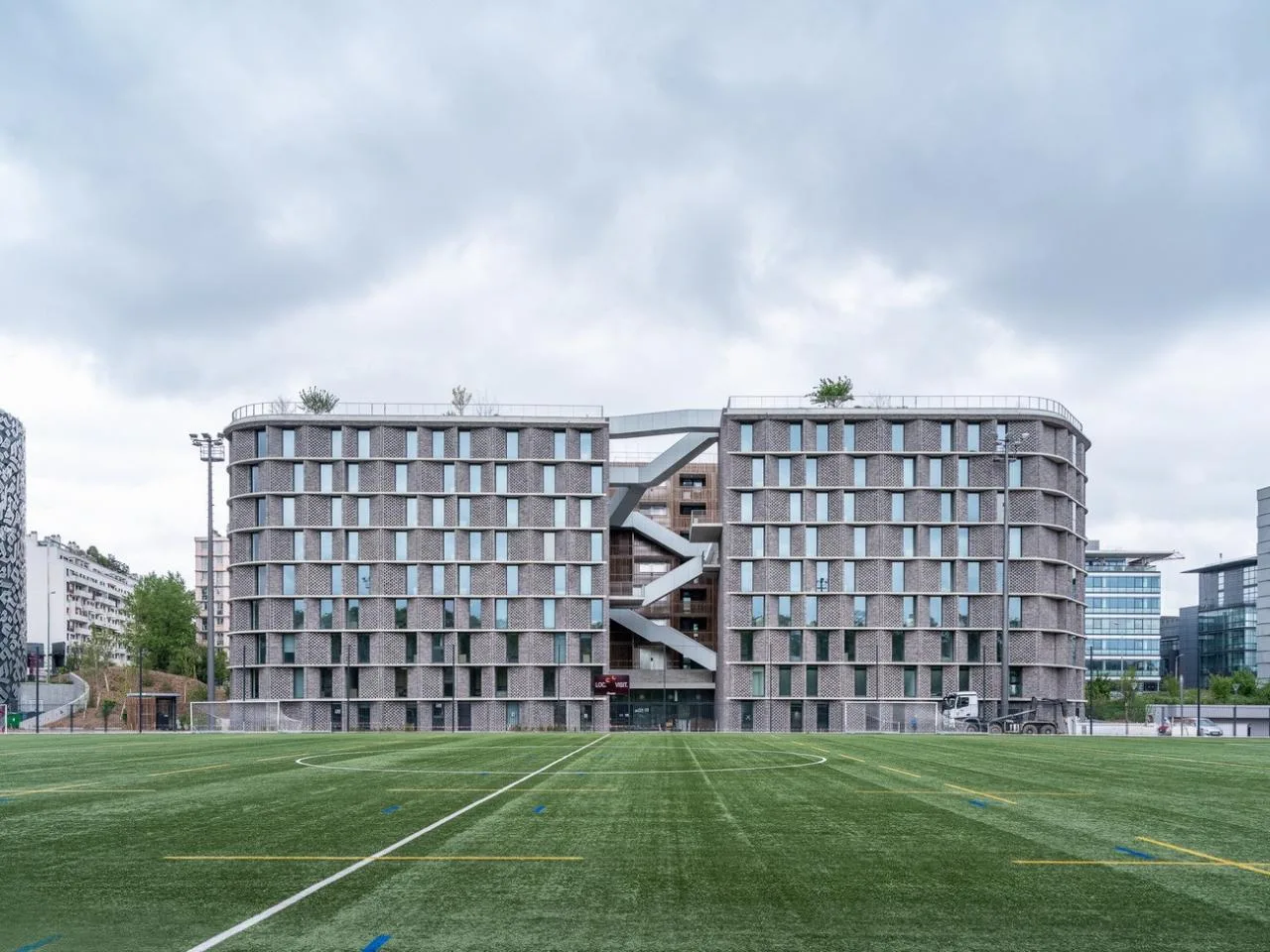 BIM Architecture | China Campus/Extraordinary Architecture+CAAU in Paris International University City, France