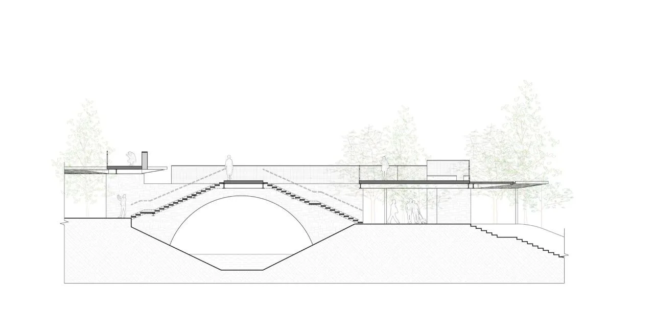 BIM Architecture | Landscape Design/Original Design Studio for the Second Level Station and Surrounding Areas of the Phase I Ring West Lihu Greenway in Nanshan District, Shenzhen