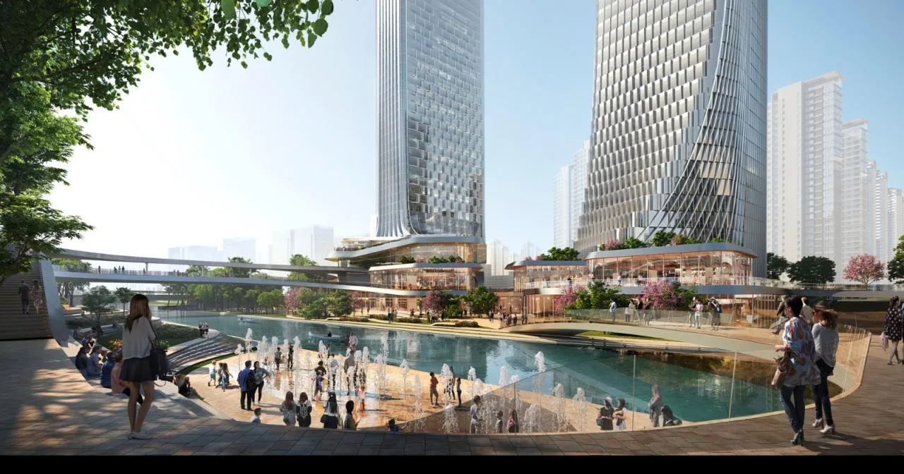 BIM Architecture | Nanjing New Humanistic Comprehensive Development Project Proposal/UNStudio