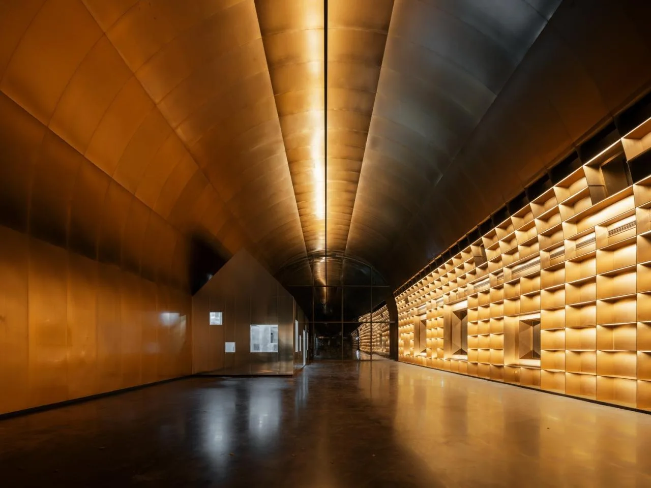 BIM Architecture | Full Metal Shell: Copper Fortress/Wutopia Lab