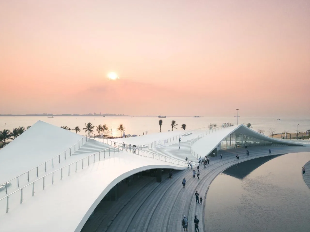 BIM Architecture | Sky Mountain, Haikou Bay No. 6 Seaside Station/Fujimoto Shosuke Architecture Firm