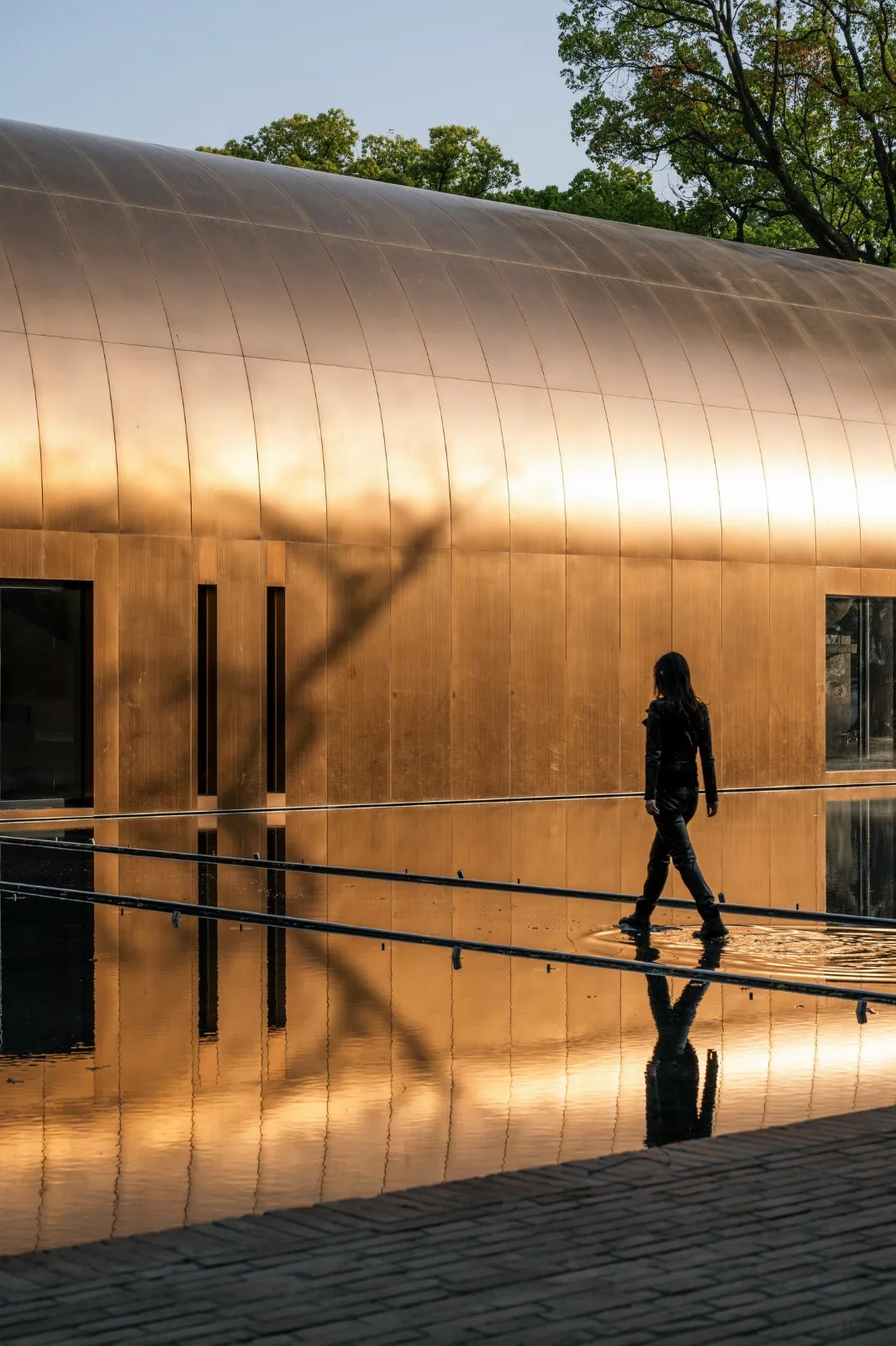 BIM Architecture | Full Metal Shell: Copper Fortress/Wutopia Lab
