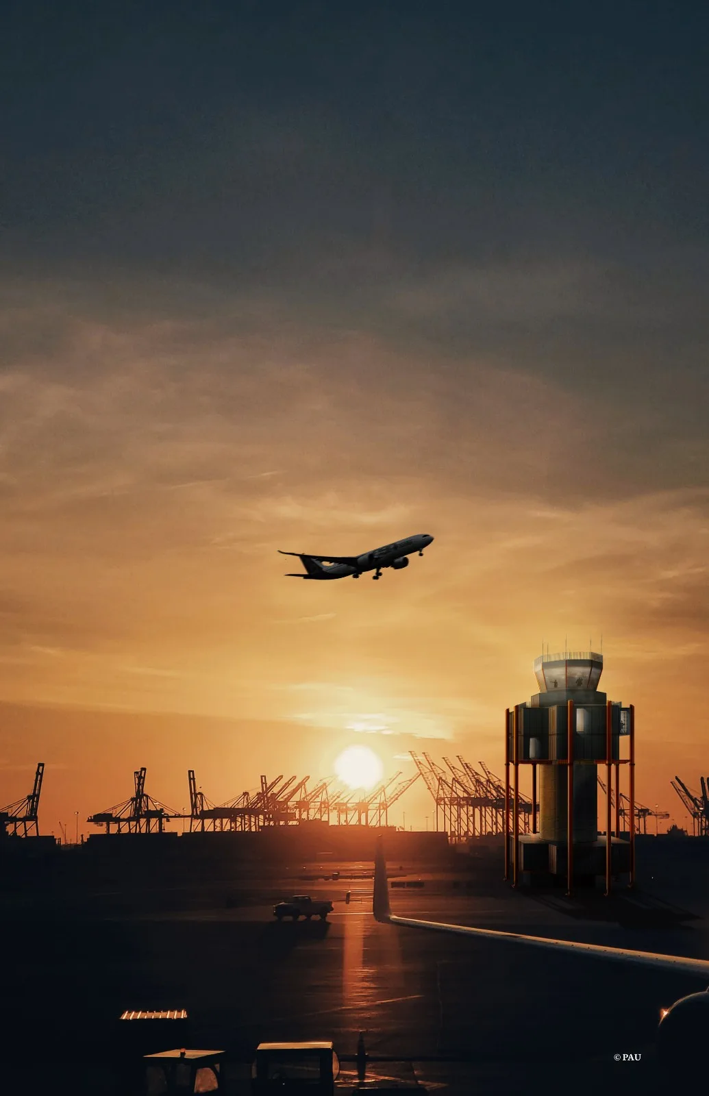 BIM Architecture | Latest Air Traffic Control Tower Design/PAU Studio