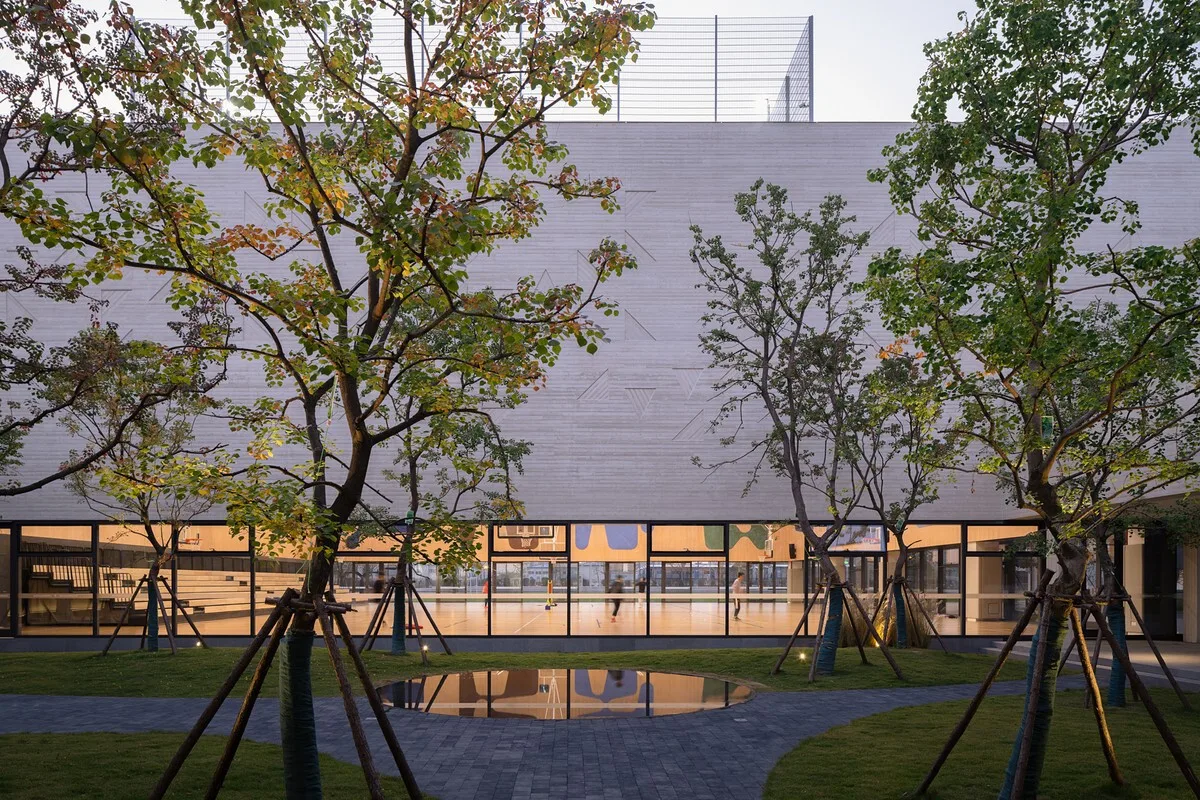 BIM Architecture | Shanfeng Academy, Suzhou Shanfeng Bilingual School Cultural and Sports Center/OPEN Architecture Firm