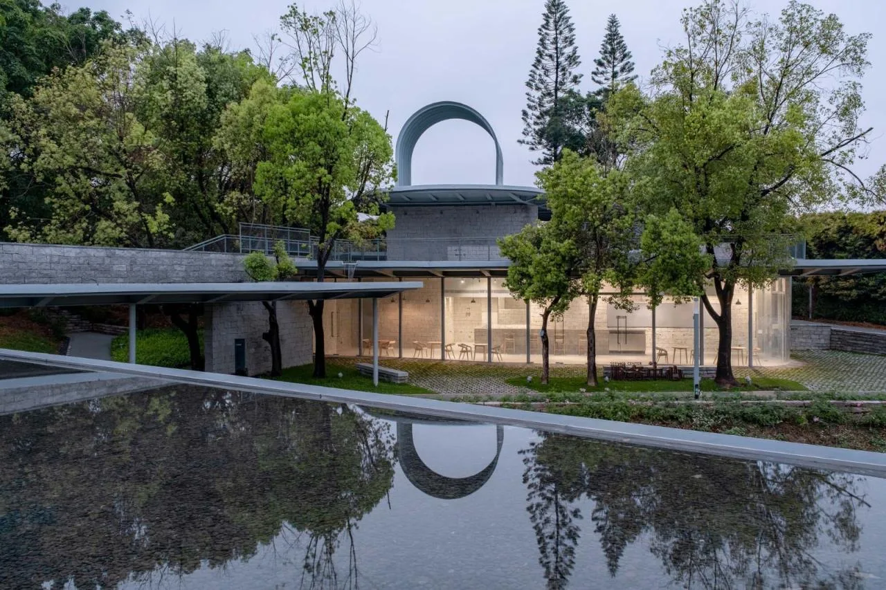 BIM Architecture | Landscape Design/Original Design Studio for the Second Level Station and Surrounding Areas of the Phase I Ring West Lihu Greenway in Nanshan District, Shenzhen
