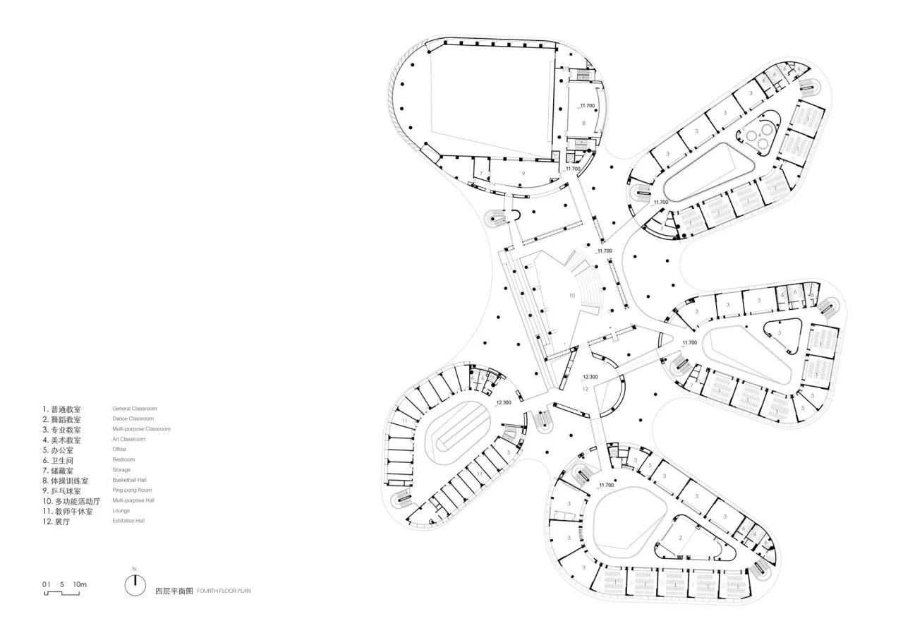 BIM Architecture | Haikou Jiangdong Huandao Experimental School/Ji · Architectural Firm