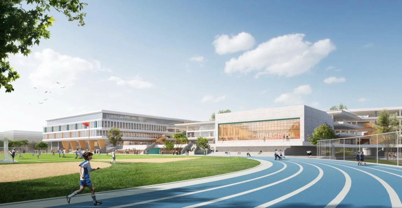 BIM Architecture | Folding Campus · Suzhou Jinyan Road High School/Jianhe Architecture