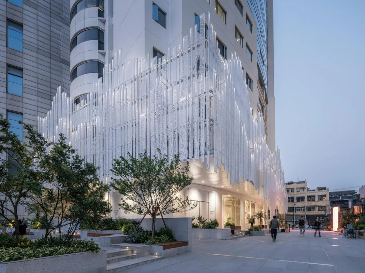 BIM Architecture | Steel Rain: Deby Shanghai Book City WE Renovation Design/Wutopia Lab
