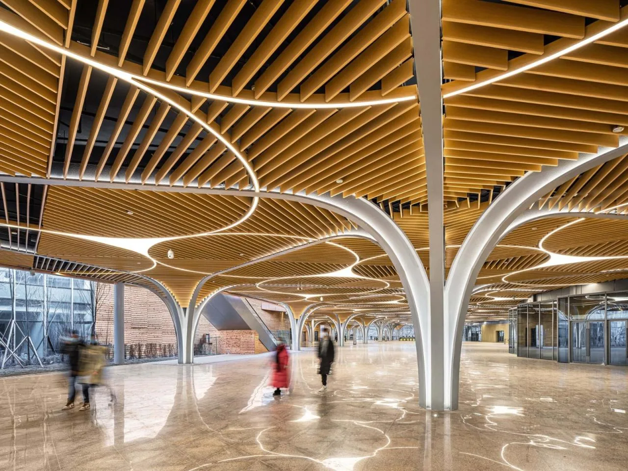 BIM Architecture | Jiuzhaigou Valley Scenic and Historic Interest Area Valley Entrance Three dimensional Tourist Service Center/Tsinghua University Architectural Design and Research Institute