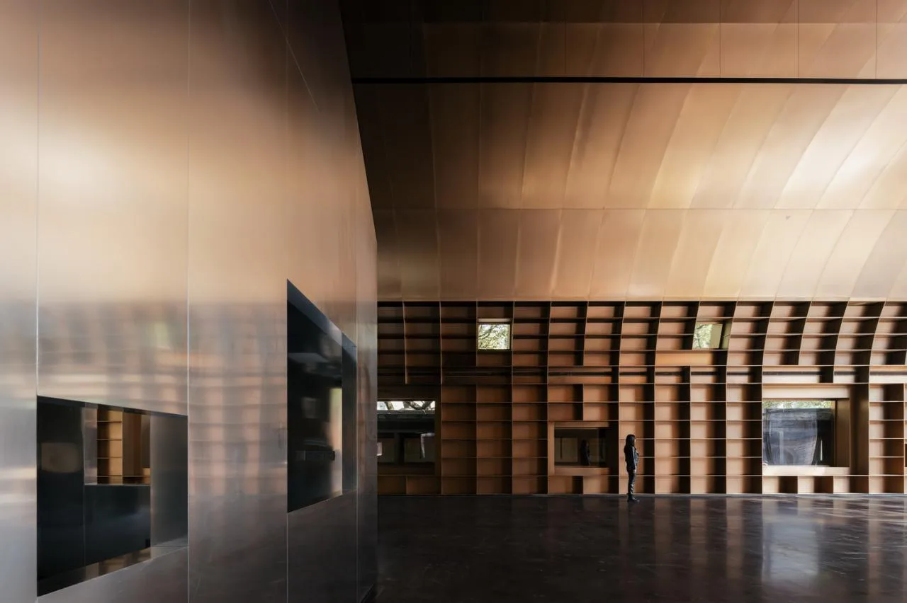 BIM Architecture | Full Metal Shell: Copper Fortress/Wutopia Lab