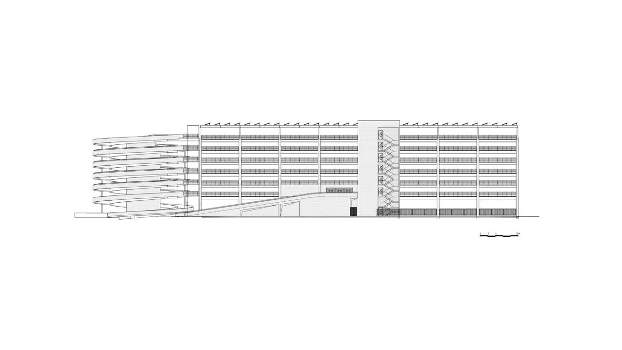 BIM Architecture | Bosch Automotive Parts Project S215 Parking Building (Phase I) in Zone 3/Zhongheng Design Group