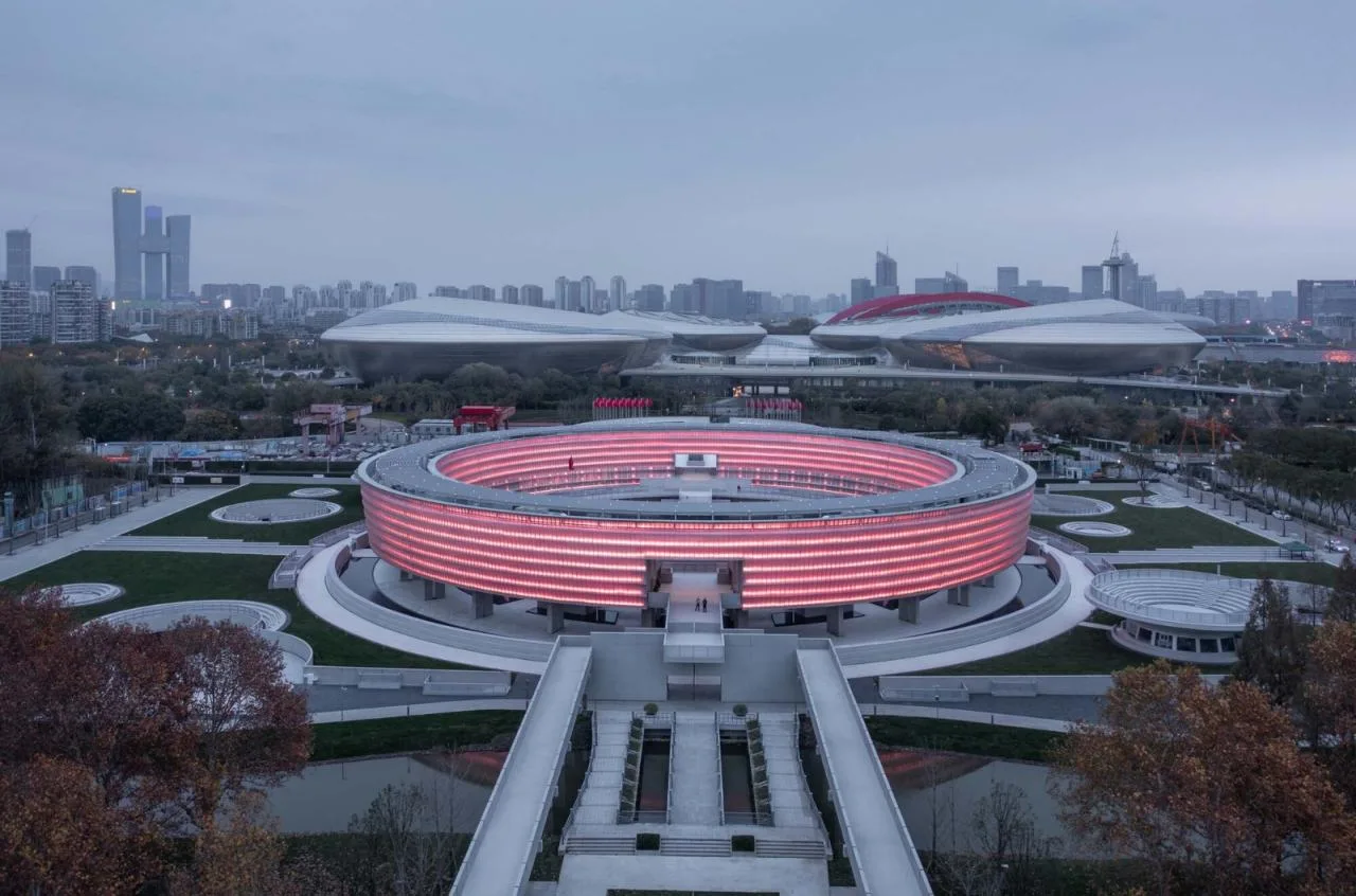 BIM Architecture | Nanjing Green Expo Park Urban Living Room Improvement Project/Zhang Lei Design Research