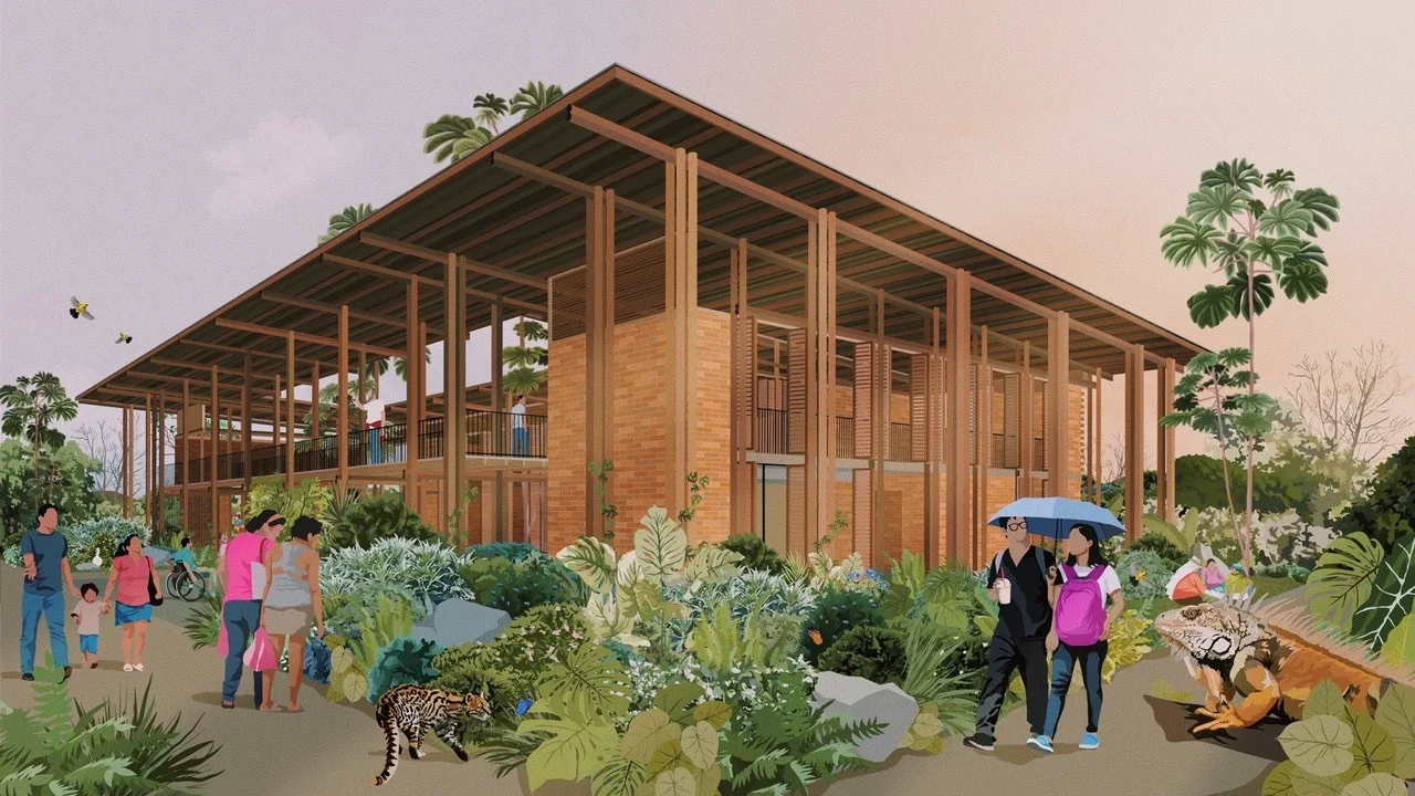 BIM Architecture | Weaving Community Productivity Development Center/Natura Futura Arquitectura+Juan Carlos Bamba