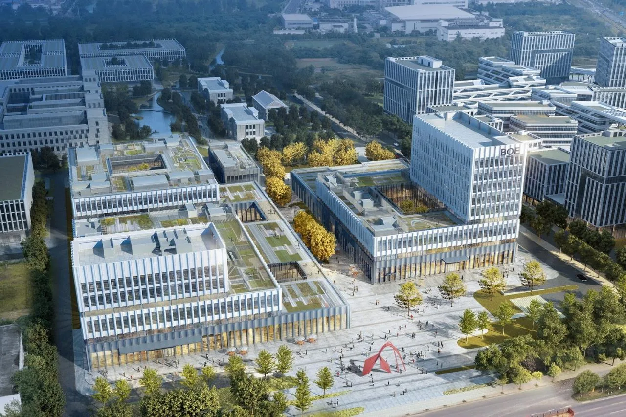 BIM Architecture | BOE (Chengdu) Innovation Center: Smart R&D Base for 'Sichuan Chongqing Characteristics' and 'Ecological Greenness'/FTA