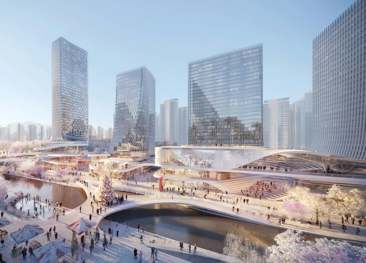 BIM Architecture | Nanjing New Humanistic Comprehensive Development Project Proposal/UNStudio