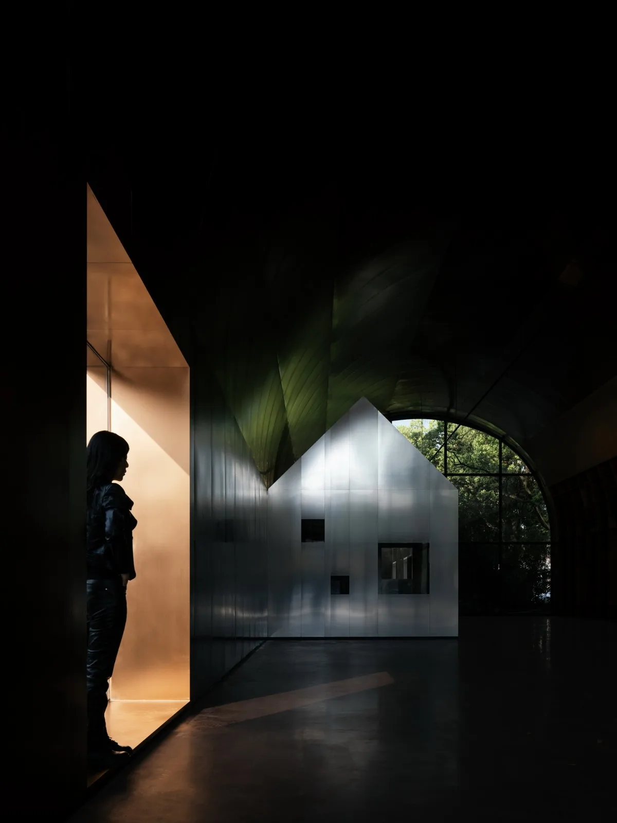 BIM Architecture | Full Metal Shell: Copper Fortress/Wutopia Lab