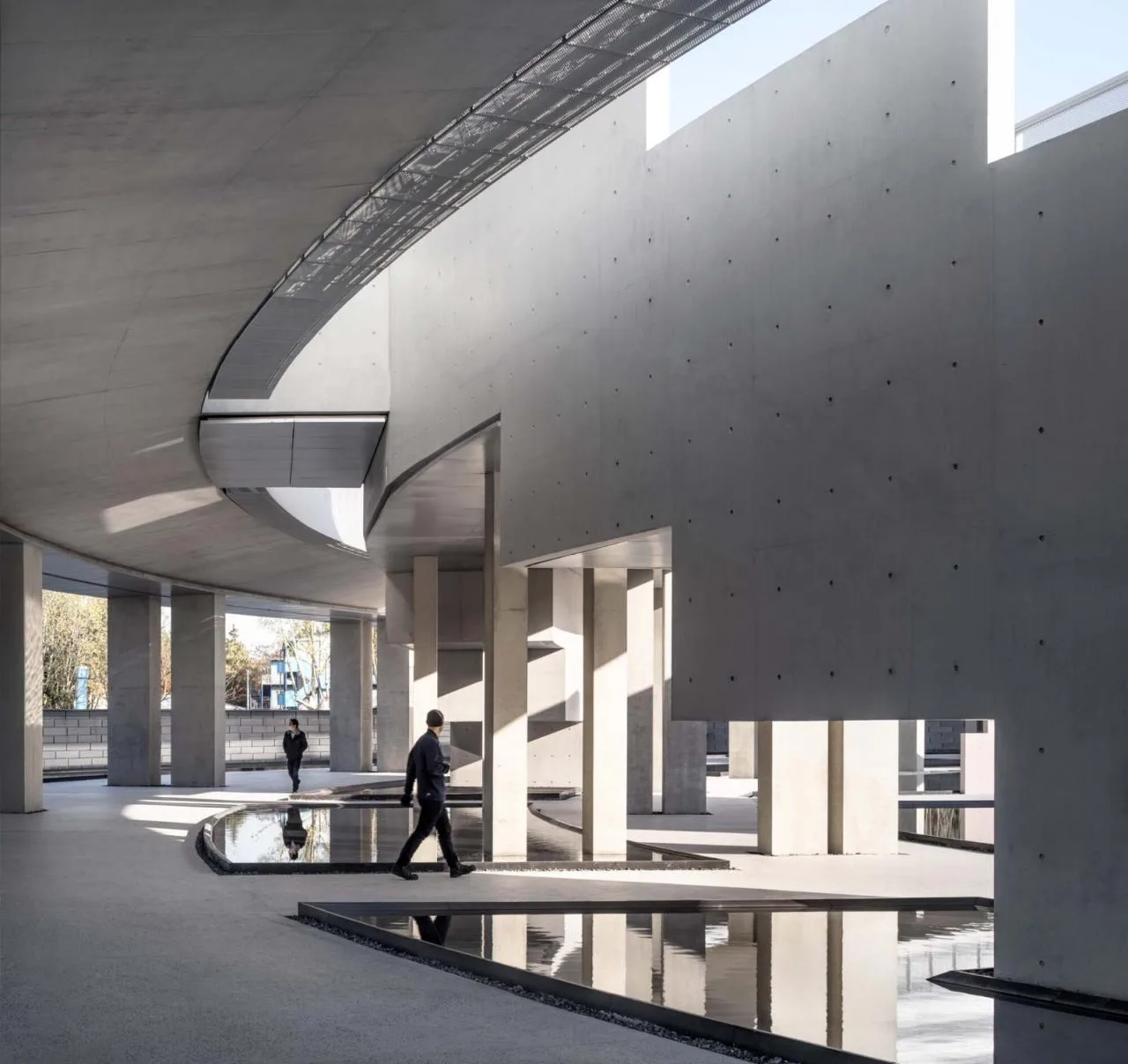 BIM Architecture | Nanjing Green Expo Park Urban Living Room Improvement Project/Zhang Lei Design Research