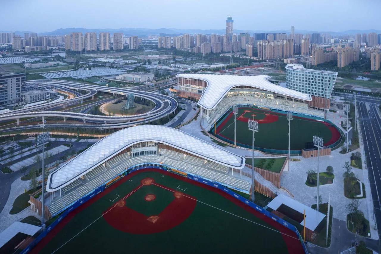 BIM Architecture | Hangzhou Asian Games Baseball and Softball Sports Culture Center/Zhejiang University Campus - Building Fourth Campus