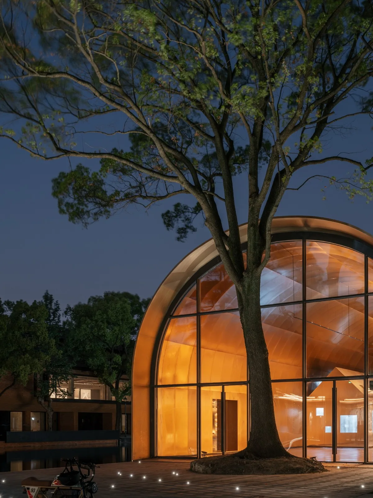 BIM Architecture | Full Metal Shell: Copper Fortress/Wutopia Lab