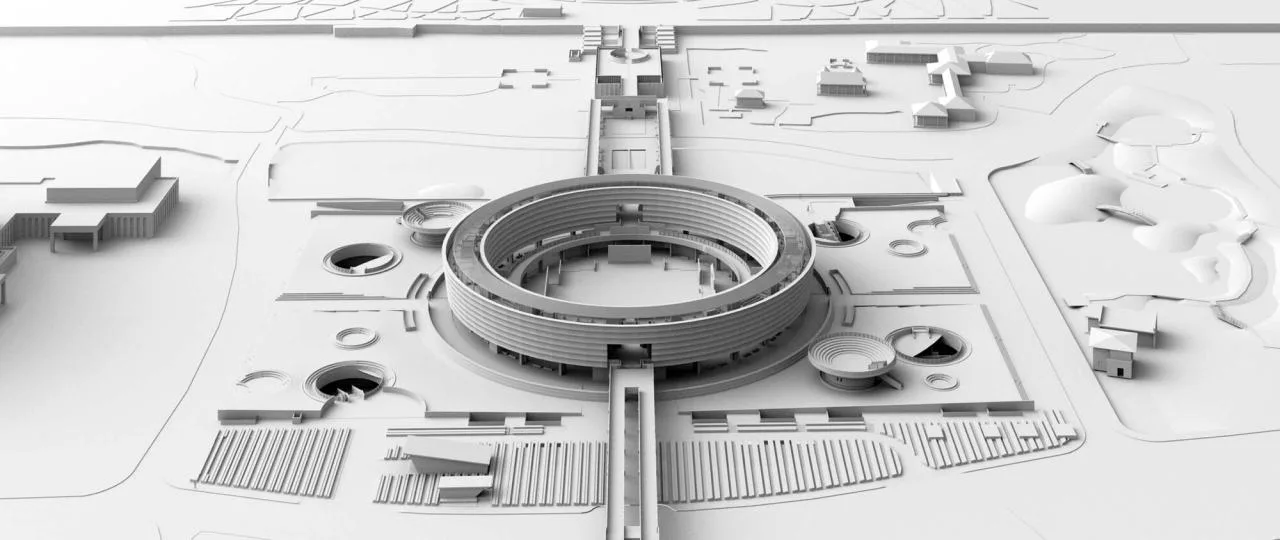 BIM Architecture | Nanjing Green Expo Park Urban Living Room Improvement Project/Zhang Lei Design Research