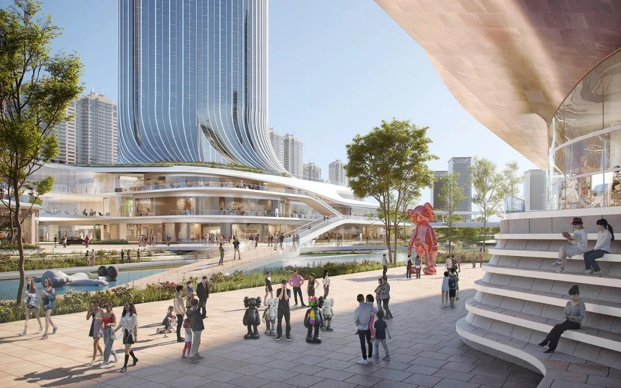 BIM Architecture | Nanjing New Humanistic Comprehensive Development Project Proposal/UNStudio