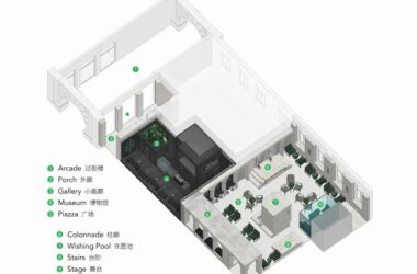 BIM Architecture: Designing Piazza-Inspired Spaces Inside Macably Coffee at the Historical Museum Store by Wutopia Lab-BIM WORLD
