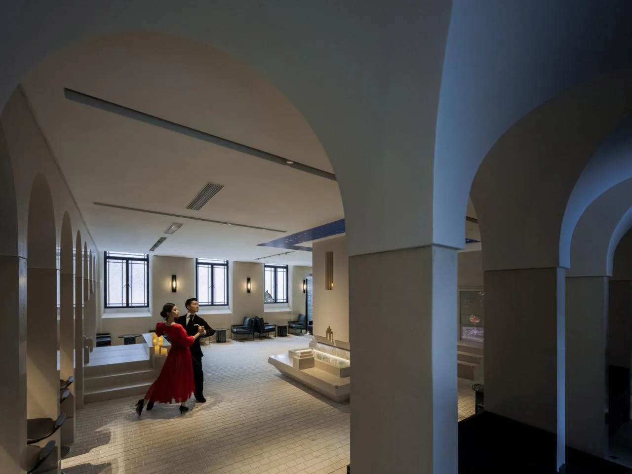 BIM Architecture | Piazza in a room: Macably Coffee (Historical Museum Store)/Wutopia Lab