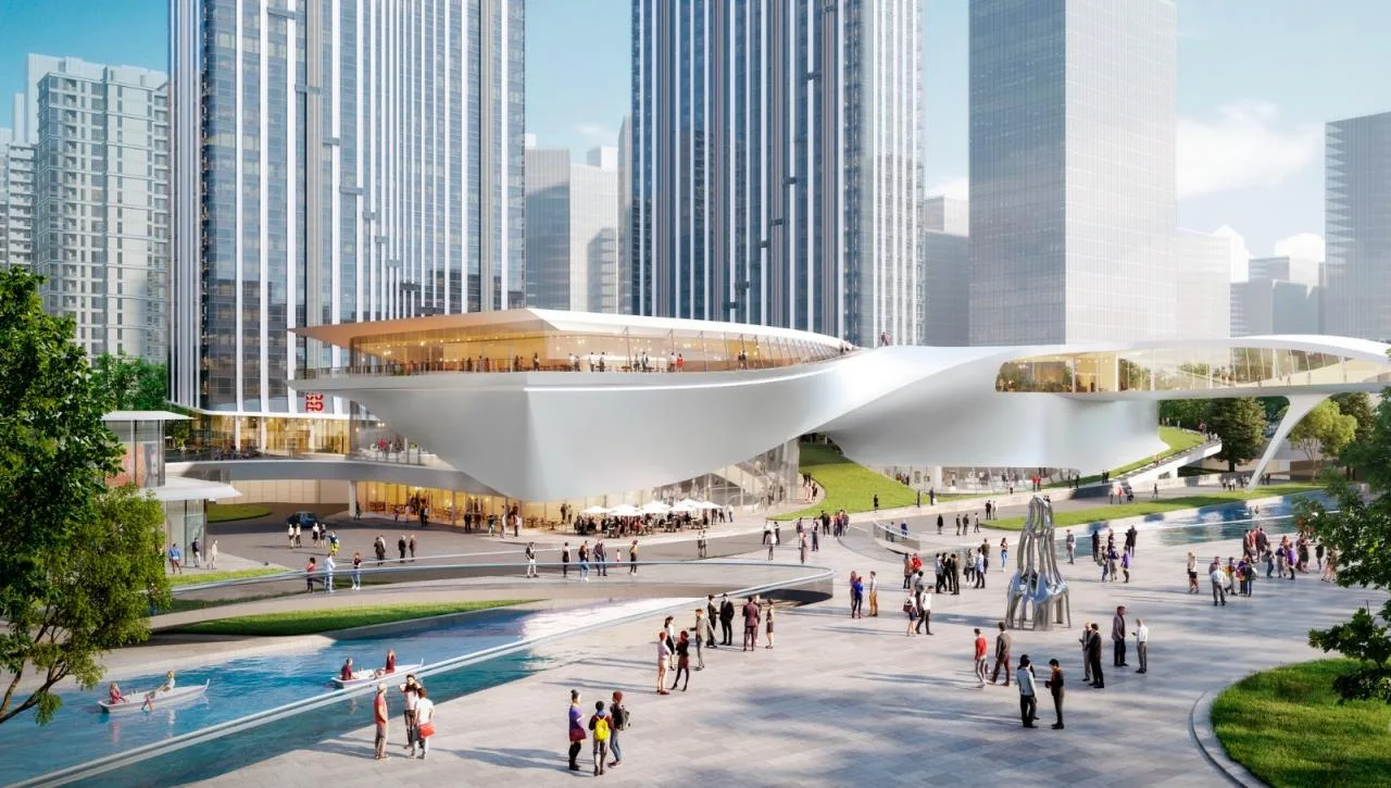 BIM Architecture | Nanjing New Humanistic Comprehensive Development Project Proposal/UNStudio
