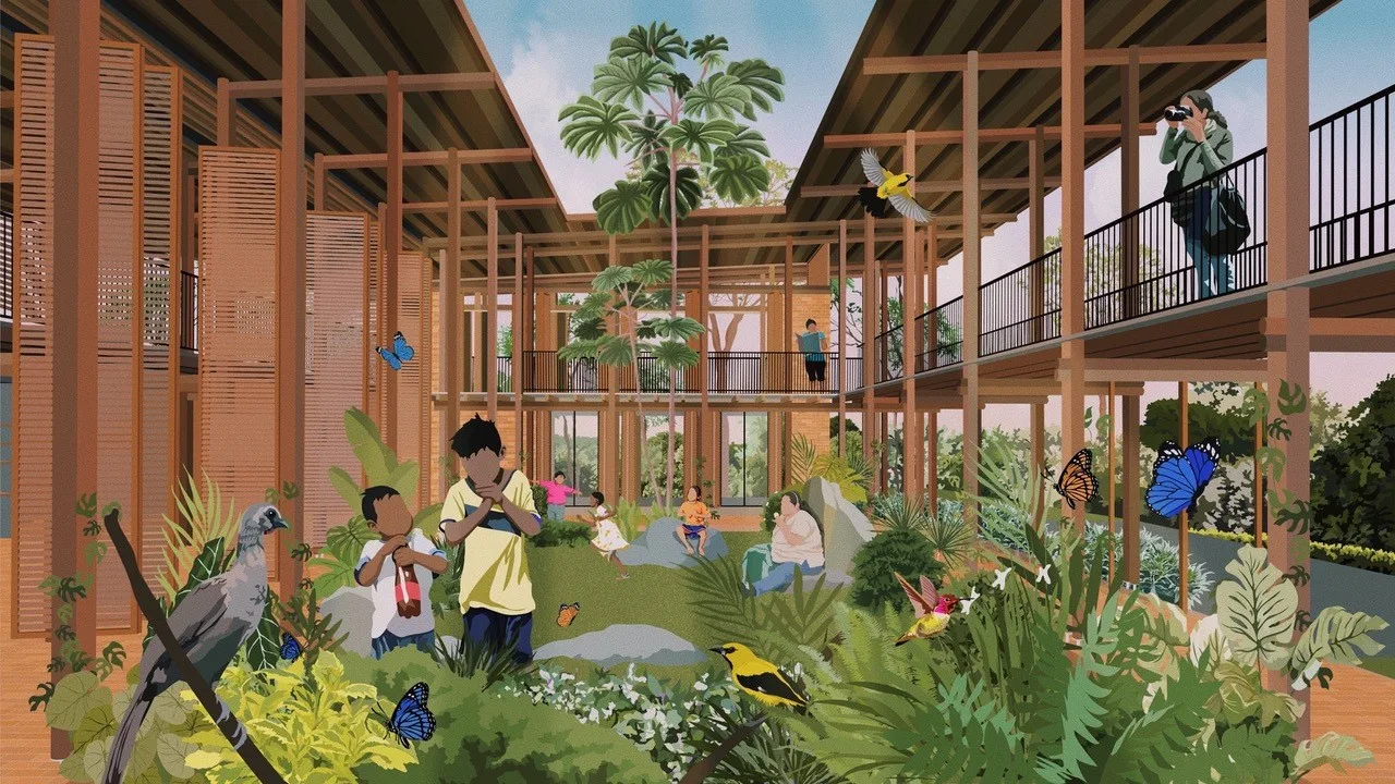 BIM Architecture | Weaving Community Productivity Development Center/Natura Futura Arquitectura+Juan Carlos Bamba