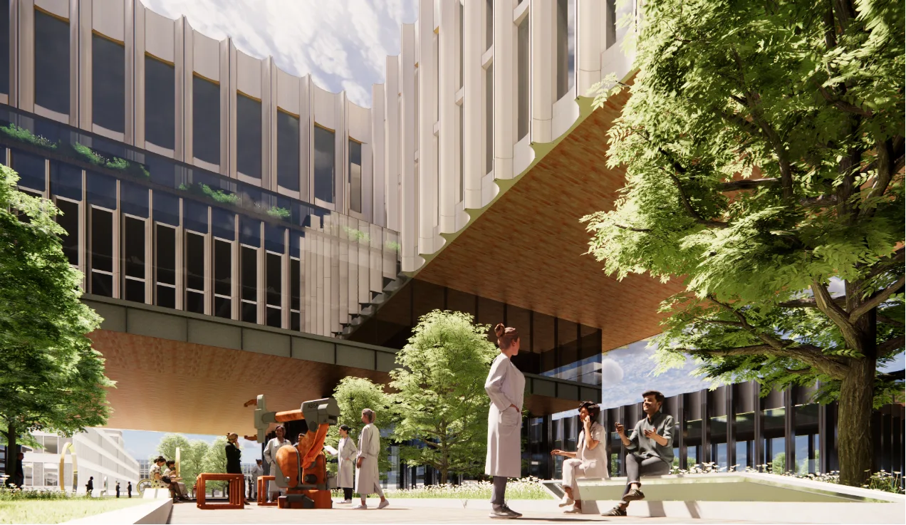 BIM Architecture | BOE (Chengdu) Innovation Center: Smart R&D Base for 'Sichuan Chongqing Characteristics' and 'Ecological Greenness'/FTA
