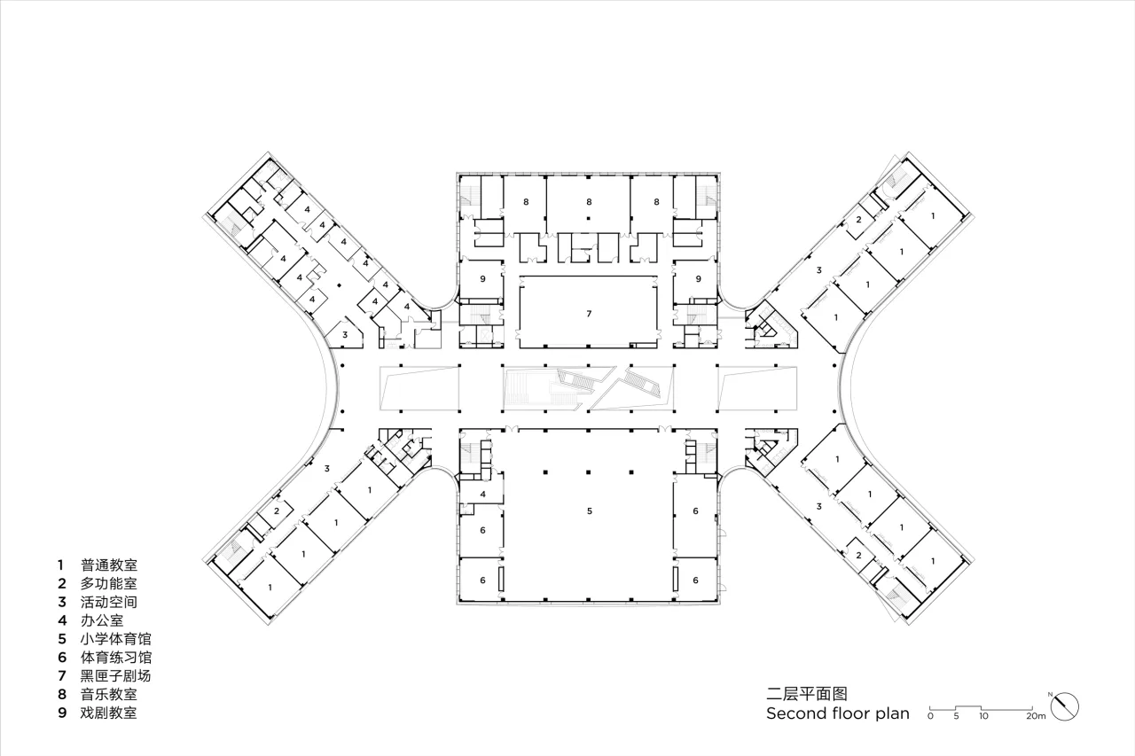 BIM Architecture | Education Hub: HIS Hangzhou International School/Zhu Peidong line+Architecture Firm gad