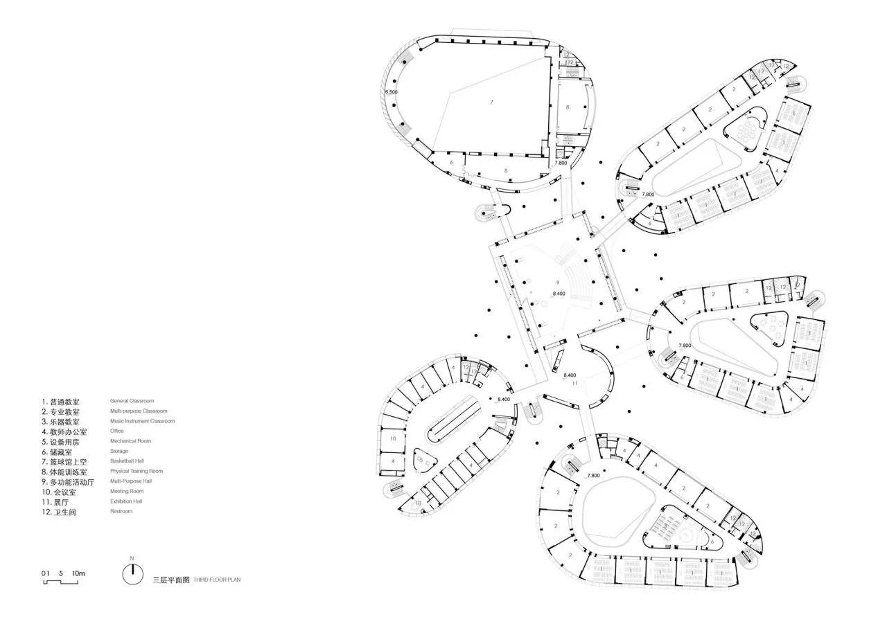 BIM Architecture | Haikou Jiangdong Huandao Experimental School/Ji · Architectural Firm