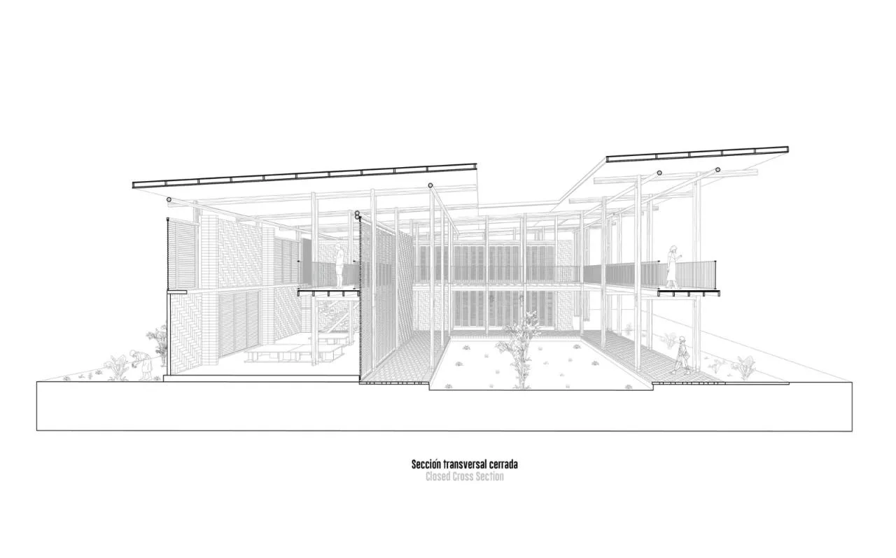 BIM Architecture | Weaving Community Productivity Development Center/Natura Futura Arquitectura+Juan Carlos Bamba