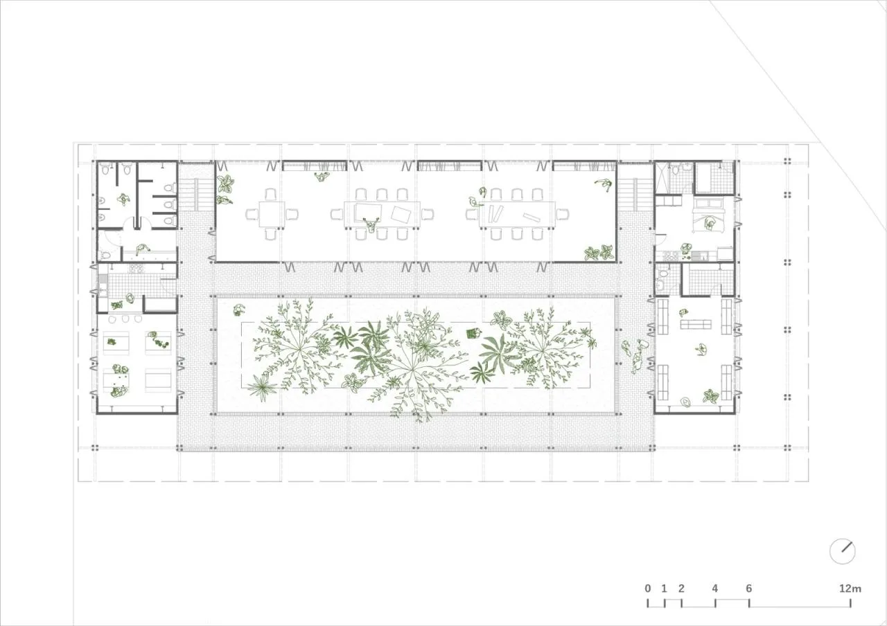 BIM Architecture | Weaving Community Productivity Development Center/Natura Futura Arquitectura+Juan Carlos Bamba
