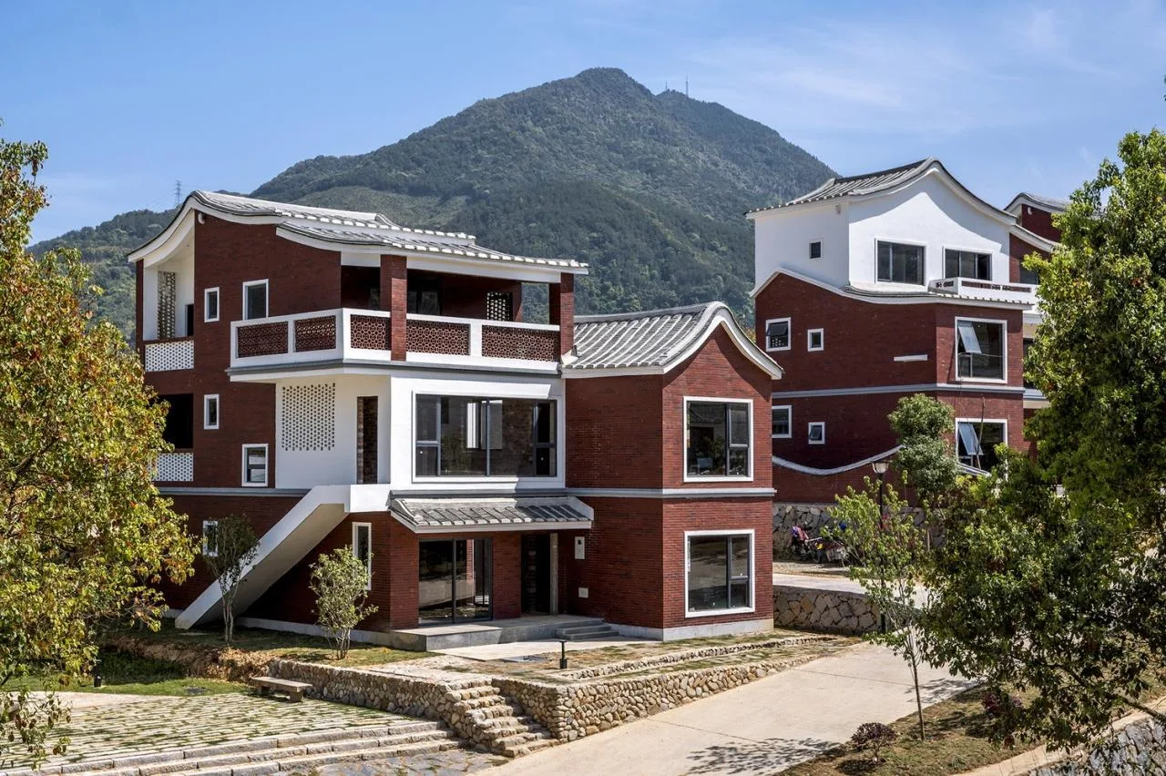 BIM Architecture | Exploring New Models for Rural Housing Construction: Yongchun County's New Era Rural Community/Three Culture Architecture