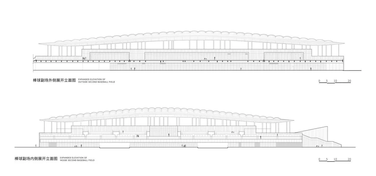 BIM Architecture | Hangzhou Asian Games Baseball and Softball Sports Culture Center/Zhejiang University Campus - Building Fourth Campus