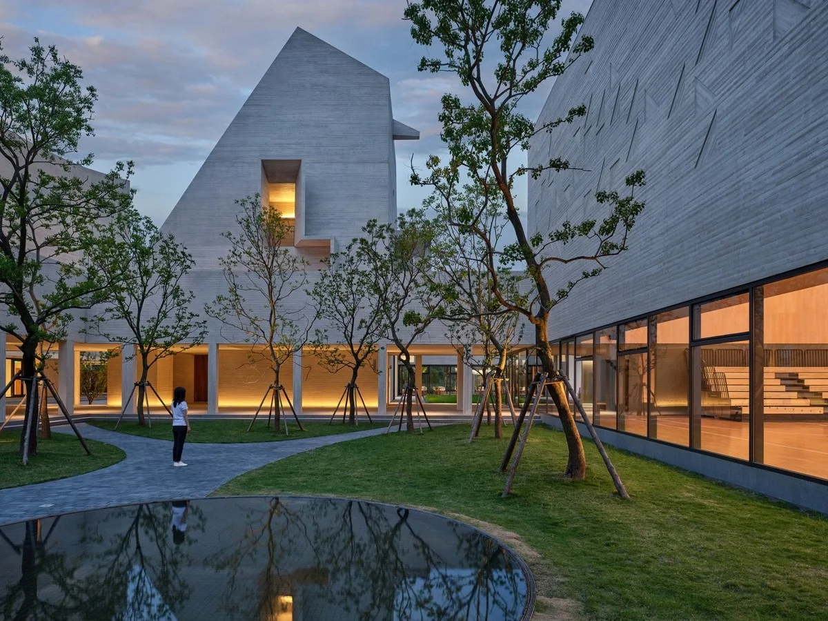 BIM Architecture | Shanfeng Academy, Suzhou Shanfeng Bilingual School Cultural and Sports Center/OPEN Architecture Firm
