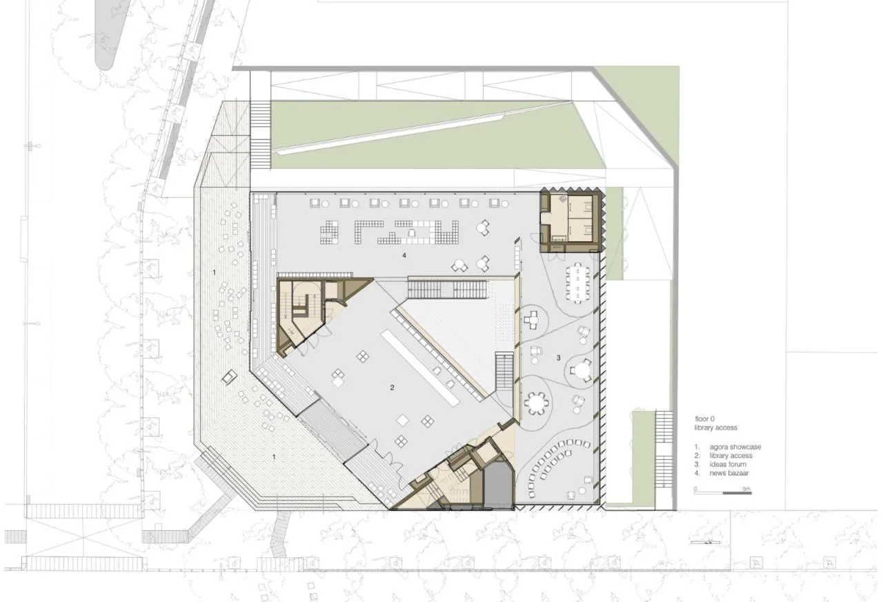 BIM Architecture | Gabriel Garcia Marquez Library/SUMA Arquitectura