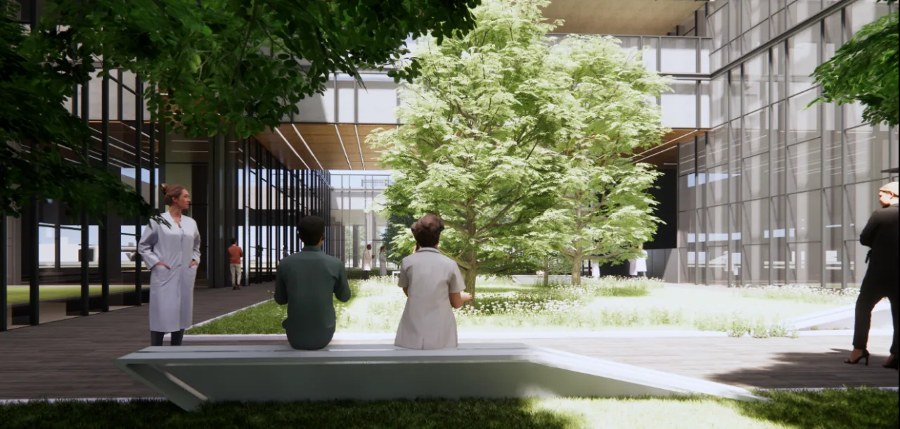 BIM Architecture | BOE (Chengdu) Innovation Center: Smart R&D Base for 'Sichuan Chongqing Characteristics' and 'Ecological Greenness'/FTA
