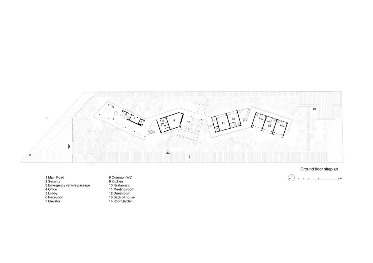 BIM Architecture | Bontrey Hotel/Sanuki Daisuke Architects