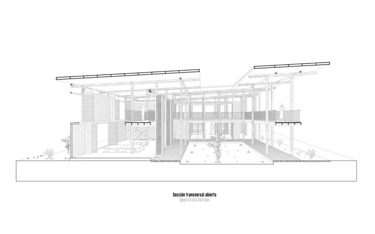 BIM Architecture | Weaving Community Productivity Development Center/Natura Futura Arquitectura+Juan Carlos Bamba