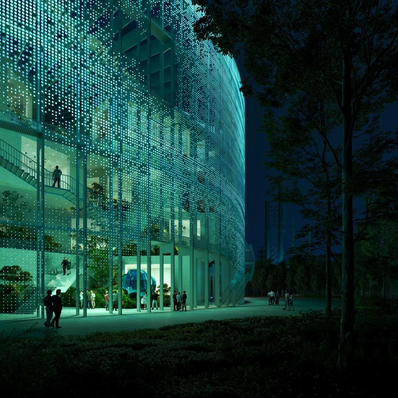 BIM Architecture | Grand Canal Future Art and Technology Center/MVRDV