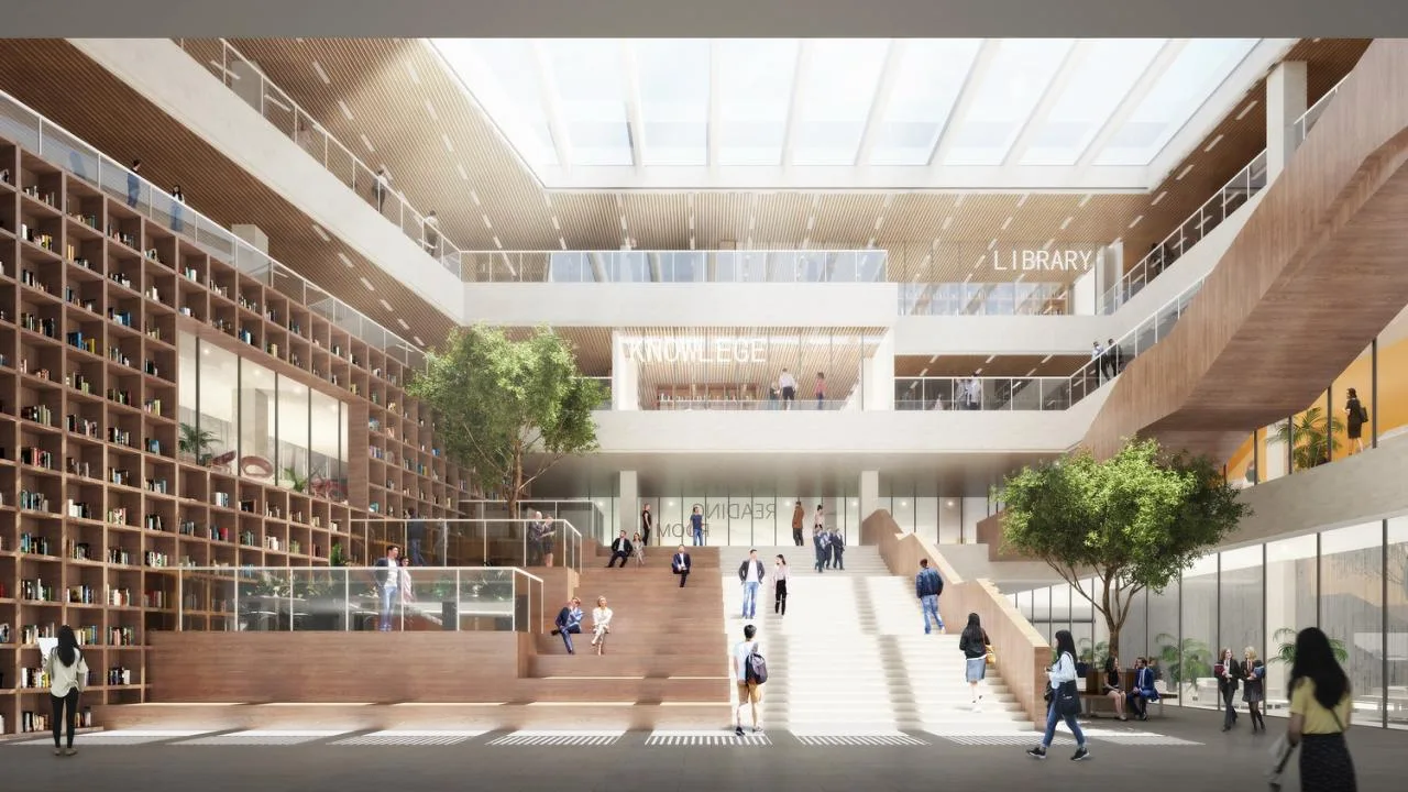 BIM Architecture | Folding Campus · Suzhou Jinyan Road High School/Jianhe Architecture