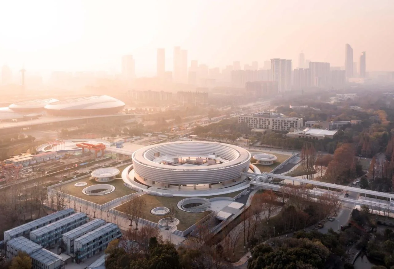 BIM Architecture | Nanjing Green Expo Park Urban Living Room Improvement Project/Zhang Lei Design Research