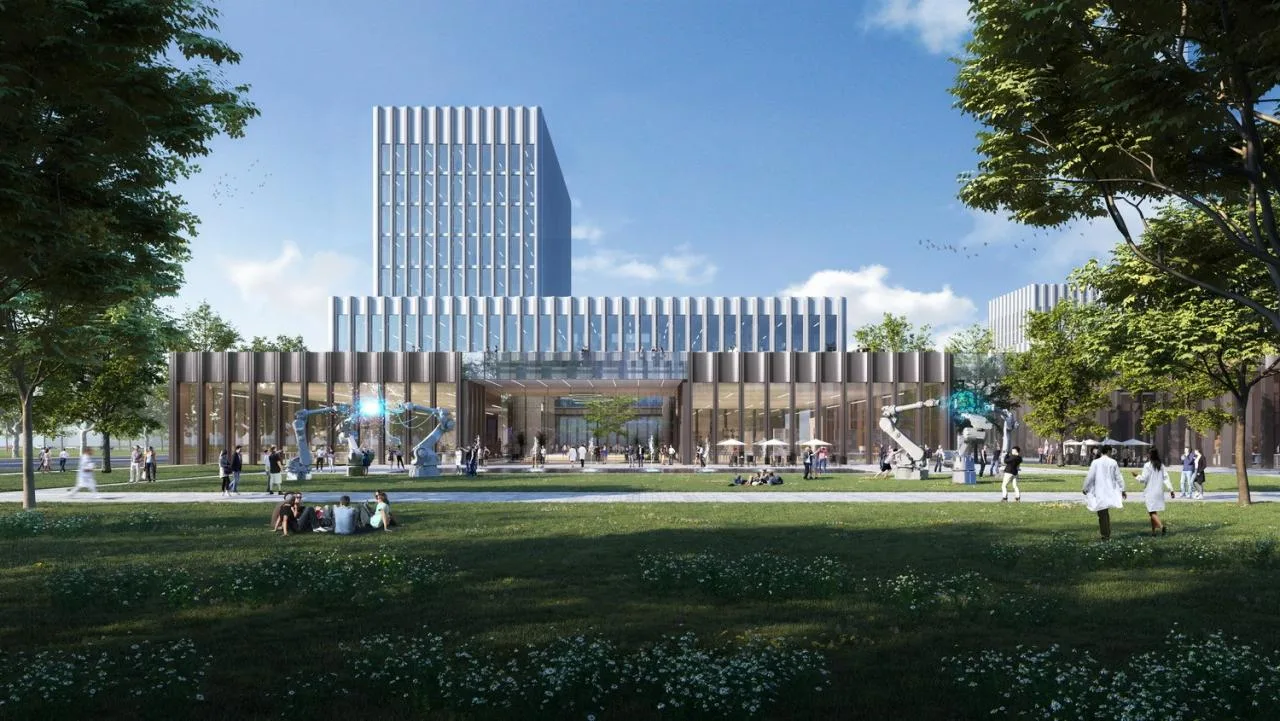BIM Architecture | BOE (Chengdu) Innovation Center: Smart R&D Base for 'Sichuan Chongqing Characteristics' and 'Ecological Greenness'/FTA