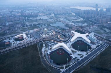 BIM Architecture: Hangzhou Asian Games Baseball & Softball Cultural Center at Zhejiang University Fourth Campus-BIM WORLD