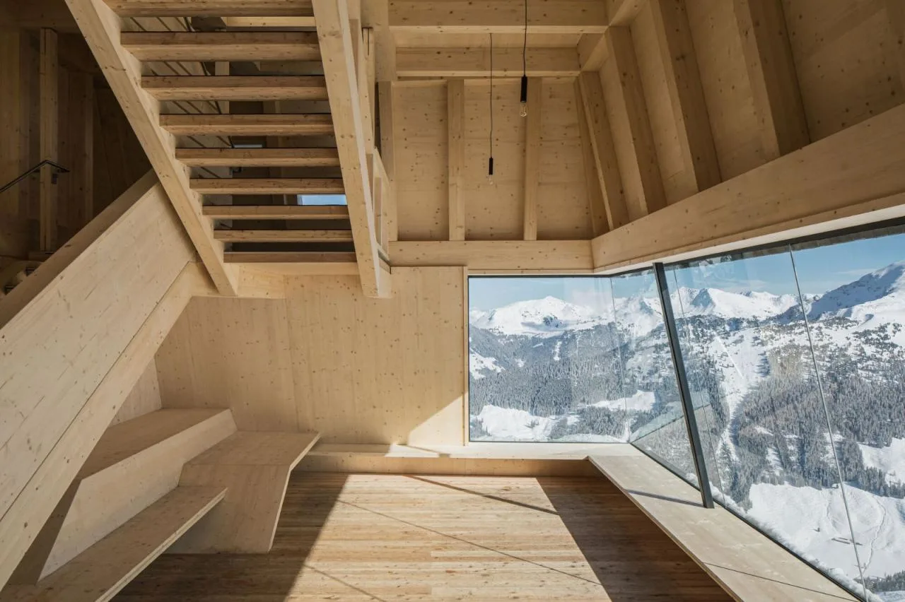 BIM Architecture | 360 degree View: Alpine Bakhtar Valley Peak Observation Tower/Sn ø hetta