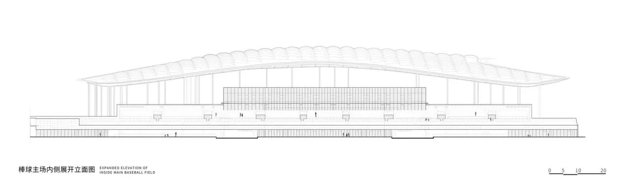 BIM Architecture | Hangzhou Asian Games Baseball and Softball Sports Culture Center/Zhejiang University Campus - Building Fourth Campus